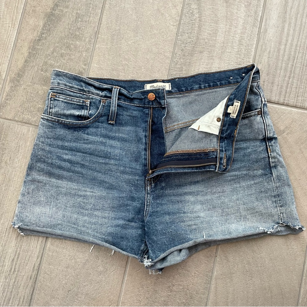 Madewell Blue Denim Women Shorts